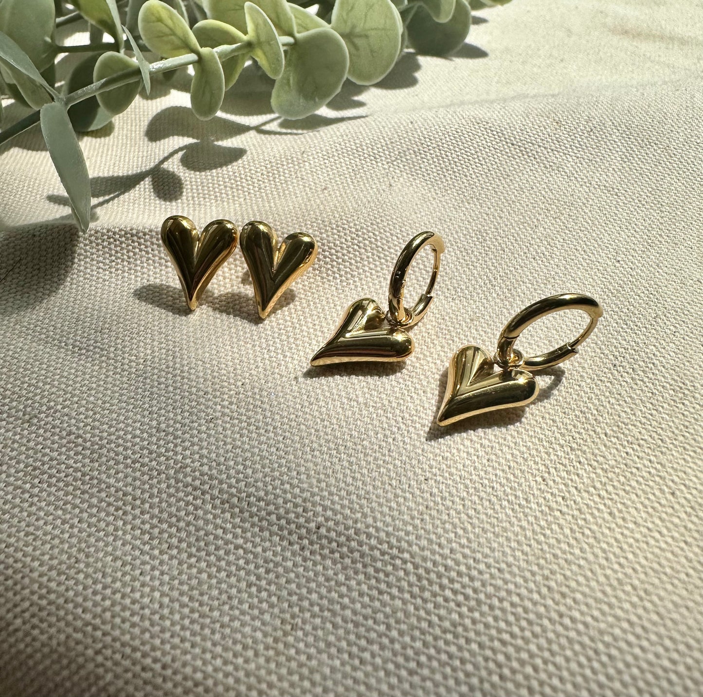 18k Gold Plated Studs