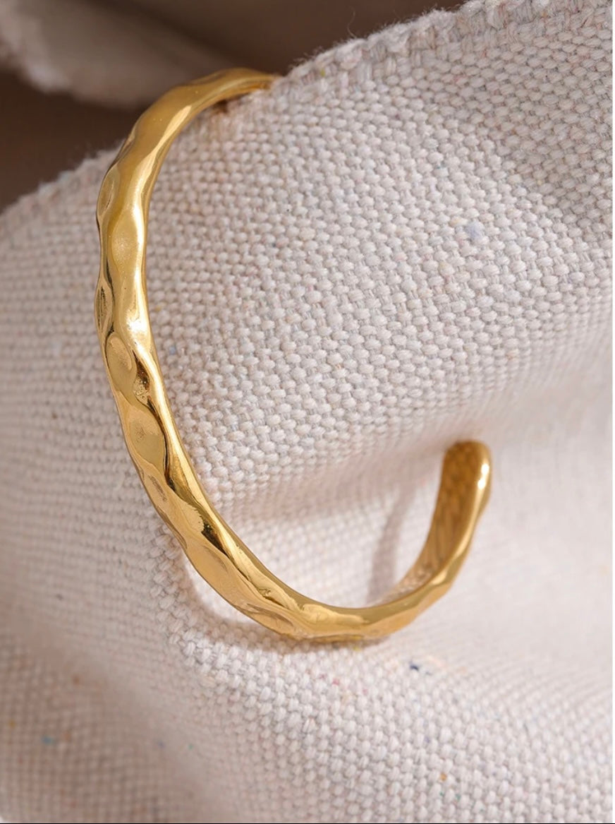 Hammered Bangle