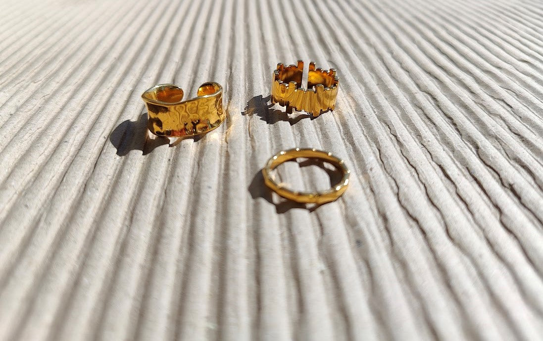 Jagged Cocktail Ring